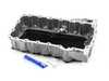 ES#4151125 - 06A103601AP - Hybrid Oil Pan Kit - For cars without oil level sensors, no turbo return line or pickup included. This is a replacement pan for cars with factory hybrid oil pans - Rein - Volkswagen