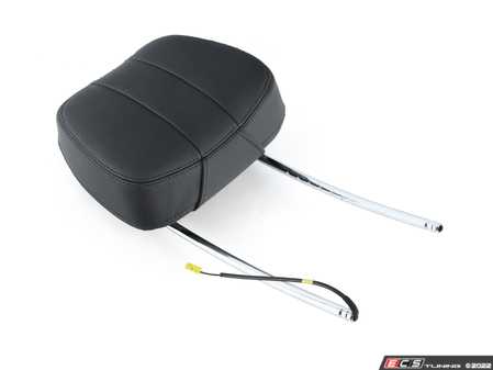 ES#1772491 - 21297069509E43 - Front Seat Headrest - Black  - Color Code (9E43) in Leatherette, Fits Front Left or Right Side Seats - Genuine Mercedes Benz - Mercedes Benz