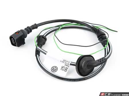 ES#2576613 - 561927903A - Front ABS Sensor Wiring Harness - Right - Relays ABS sensor readings - Genuine Volkswagen Audi - Volkswagen