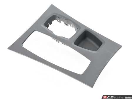 ES#4500093 - 51169164485 - Center Console Trim Cover - Black  - Replaces damaged or worn center console trim covers - URO - BMW