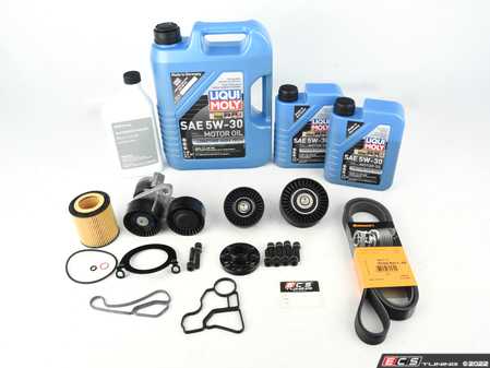 ES#4365385 - ECSe90n55bpKT - N55 "Bulletproof" Crank Kit - .or at least as "Bulletproof" as your E9X N55 will ever be! Includes a crank bolt capture kit, crank seal plate, oil filter housing gaskets, and all of the components required to perform this upgrade service. - Assembled By ECS - BMW