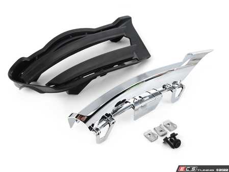 ES#2183400 - 2048802524 - W204 C Class Cover Bumper - Left - Left (Driver) Side - With Hardware - Genuine Mercedes Benz - Mercedes Benz