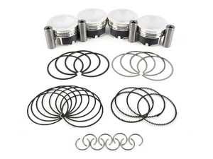 ES#4316417 -  CTS-JE-MQB-PIST - CTS JE Pistons For MQB Platform - 83mm Bore - Includes rings, wire locks, and 22mm wrist pins - 83mm bore (0.5mm overbore), 9.6:1 CR, 92.8mm stroke (stock) - CTS - Audi Volkswagen