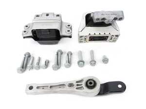 ES#3691169 - 3c0199555qktKT - ECS Ultimate Engine & Transmission Mount Kit - Includes all driveline mounts with all the necessary hardware - Assembled By ECS - Volkswagen