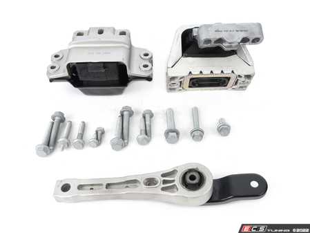 ES#3691169 - 3c0199555qktKT - ECS Ultimate Engine & Transmission Mount Kit - Includes all driveline mounts with all the necessary hardware - Assembled By ECS - Volkswagen