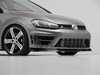 ES#4624248 - 016609la01KT - MK7 Golf R Gloss Black Front Lip Spoiler (Version 2)  - In-house engineered to upgrade your exterior styling - ECS - Volkswagen