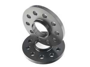 ES#4148390 - 2655664SW - 13mm DR Series Trak Wheel Spacers (Black) - Pair - Fine tune your stance and improve handling - H&R - BMW MINI