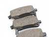 ES#4147542 - 7B0698451A - Rear Brake Pad Set - Restore your vehicles stopping power - ATE - Volkswagen