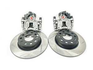 ES#4508784 - RS3-BRAKE-2-REAR - VTT Ultimate REAR Drag Brake Kit - 15.6 Lbs savings over Stock steel kit - Vargas Turbo Technologies - Audi Volkswagen
