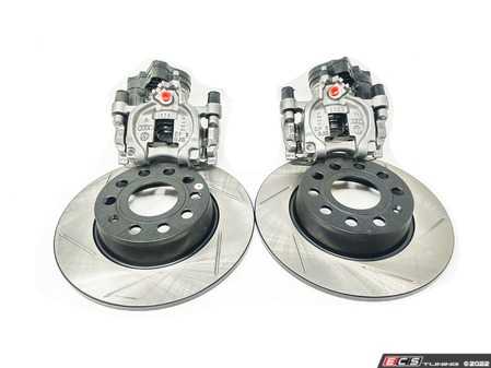 ES#4508784 - RS3-BRAKE-2-REAR - VTT Ultimate REAR Drag Brake Kit - 15.6 Lbs savings over Stock steel kit - Vargas Turbo Technologies - Audi Volkswagen