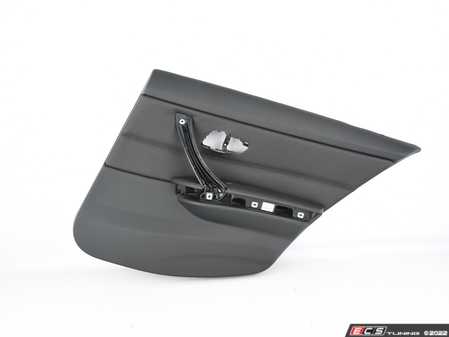 ES#259050 - 51427217580 - Door Trim Panel - Rear Right - Black - Genuine BMW - BMW