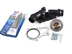 ES#4504845 - 116211 - AAF Low Temp Thermostat Kit - Full Kit - E46 - Keep your track car at the right temperature! - Advanced Auto Fabrication - BMW