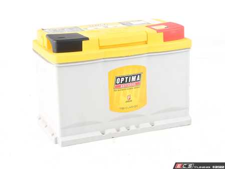 ES#3639387 - 9048-148 - Optima YELLOWTOP High Performance AGM Battery - H6 - Upgrade to the true dual purpose heavy duty battery with a longer life span - Optima - Audi BMW Volkswagen Mercedes Benz MINI Porsche