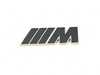 ES#4488782 - 51145A3F9B3 - BMW M Emblem - Stylish black over gold design from the iX! - Genuine BMW - BMW