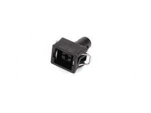 ES#335665 - 357972771 - Connector Housing - Priced Each - 1-Pin housing used mainly on the starter - Genuine Volkswagen Audi - Volkswagen