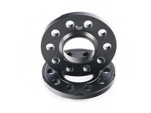 ES#4042992 - EMD-SPACER125665 - EMD Auto 12.5mm Wheel Spacers - Pair - Manufactured out of high quality 6061-T6 aluminum, and black anodized for corrosion resistance - 5x112, 66.5 Center Bore - Emmanuele Design - Audi