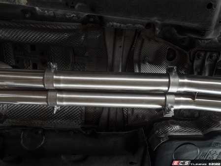 ECS - 039732LA01 - Audi B8/8R Q5 3.0T Downpipe Back Exhaust