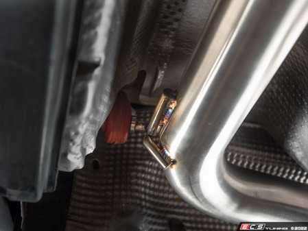 ECS - 020846la03KT - MK7 Jetta Cat-Back Exhaust System - With Turndown