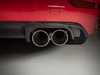 ES#4642872 - 020846la02KT - MK7 Jetta Quad Exit Cat-Back Exhaust System - With Carbon Fiber Rear Diffuser & 3.5"  Chrome Tips - (NO LONGER AVAILABLE) - Upgrade the appearance and sound of your 1.4T Jetta with our ECS Quad-Tip Exhaust and Carbon Fiber Rear Diffuser Kit - ECS - 