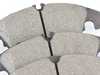ES#4488371 - 8K0698151E - Premium Low-Met OE Equivalent Pad - Front - Quality brake pads from an original equipment supplier - Brembo - Audi