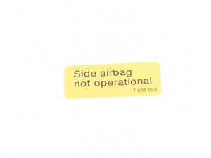 ES#186899 - 72127008026 - LABEL - Genuine BMW - BMW MINI