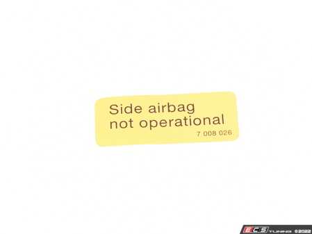 ES#186899 - 72127008026 - LABEL - Genuine BMW - BMW MINI
