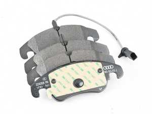 ES#4418249 - 8K0698151R - Front Brake Pad Set - Restore the stopping power of your vehicle - Genuine Volkswagen Audi - Audi