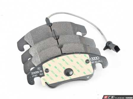 ES#4418249 - 8K0698151R - Front Brake Pad Set - Restore the stopping power of your vehicle - Genuine Volkswagen Audi - Audi