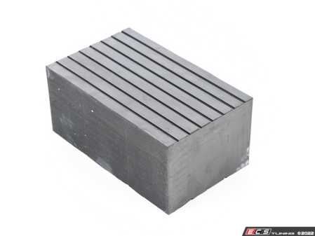 ES#4475282 - 5300850 - Tall Rubber Contact Block - Priced Each - 4x3x6.5" - (NO LONGER AVAILABLE) - 3" tall rubber block used to increase jack point accessibility - QuickJack - Audi BMW Volkswagen Mercedes Benz MINI Porsche