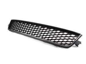 ES#2179759 - 5C6853671A9B9 - Lower Center Grille - Honeycomb - Center lower GLI grille on front bumper. Includes lower chrome strip - Genuine Volkswagen Audi - Volkswagen
