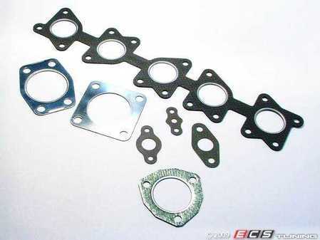 ES#2400 - S4S6TGIK - ECS Turbo/Manifold Gasket Kit - (NO LONGER AVAILABLE) - Complete kit that comes with everything you need to mount a new RS2 manifold & RS2 turbo on your car - Assembled By ECS - 