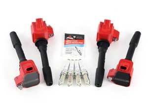 ES#4057130 - 121386433600KT1 - Ignition Service Kit - Includes Bavarian Autosport performance coils, plugs, and dielectric grease. Set of four. - Assembled By ECS - MINI