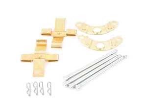 ES#4320626 - 92835295301 - Brake Pad Hardware Kit - For rear calipers - One kit required - Genuine Porsche - Porsche