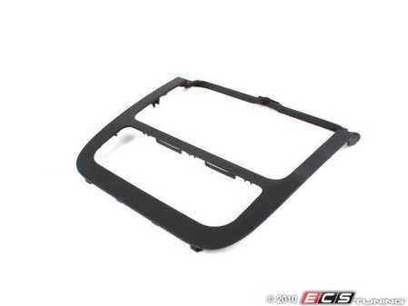 ES#1894718 - 1K0858069N1QB - Center Dash Trim - Black - Trim around radio and climate controls - Genuine Volkswagen Audi - Volkswagen