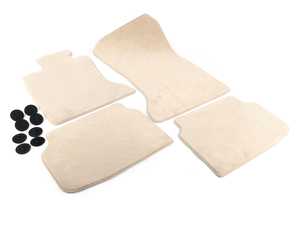 ES#1599371 - 51479172810 - Carpeted Floor Mat Set - Oyster - Includes front and rear carpeted floor mats - Genuine BMW - BMW