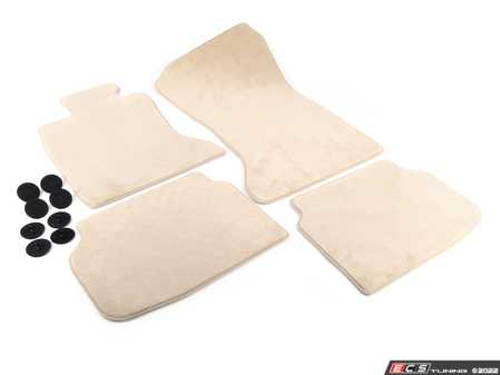 ES#1599371 - 51479172810 - Carpeted Floor Mat Set - Oyster - Includes front and rear carpeted floor mats - Genuine BMW - BMW