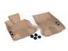 ES#2634264 - 82112336716 - Front All Weather Floor Liners - Beige - All weather protection for your BMW - Genuine BMW - BMW