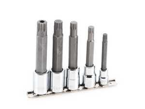 ES#4337744 - CTA9350 - 5 Pc. XZN Long Bit Socket Set, 8, 10, 12, 14 & 16mm - 5 Pc. XZN Socket Set with Extra-Long Shaft - CTA Tools - Audi BMW Volkswagen Mercedes Benz MINI Porsche