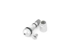 ES#4341379 - 5Q0601361A - Tire Pressure Sensor Refresh Kit - Includes all seals needed to rebuild a pressure sensor valve stem. - silver - Genuine Volkswagen Audi - Volkswagen