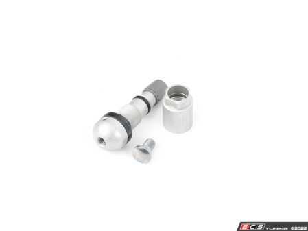 ES#4341379 - 5Q0601361A - Tire Pressure Sensor Refresh Kit - Includes all seals needed to rebuild a pressure sensor valve stem. - silver - Genuine Volkswagen Audi - Volkswagen
