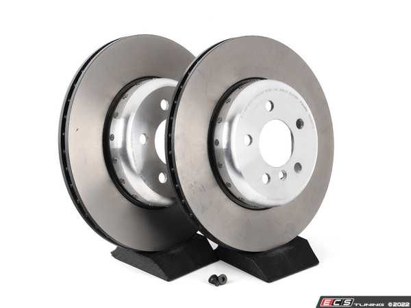 Brembo - 34206894382KT - Rear Premium Brake Rotor - Pair (345x24)