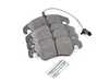 ES#4418249 - 8K0698151R - Front Brake Pad Set - Restore the stopping power of your vehicle - Genuine Volkswagen Audi - Audi