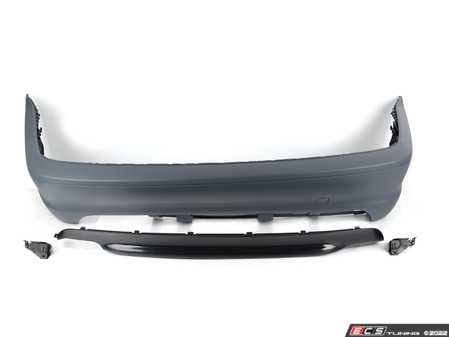 ES#4370171 - e46cRMTECH - M-Tech 2 Coupe Replica Bumper Conversion - Rear - M-Tech styling for your E46! - ECS - BMW