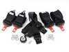 ES#4475576 - 04818RHALPD1N - 6 Point Hans-Compatible Harness - Black - FIA approved harness to be used with Sparco Competition seats - Sparco - Audi BMW Volkswagen MINI Porsche