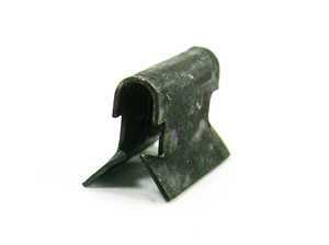 ES#257510 - N10491001 - Securing Clip - Priced Each - Metal clip used to secure lower bumper grilles into the bumper - Genuine Volkswagen Audi - Volkswagen