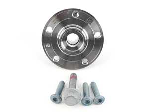 ES#4389595 - 5wa407621aKT - Front Wheel Bearing/Hub Assembly - Priced Each - Fits the left and right side. Includes installation hardware. - Genuine Volkswagen Audi - Audi Volkswagen