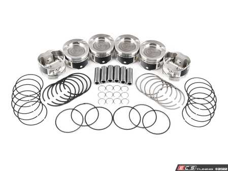 ES#3672220 - 186236 - JE Performance Forged Piston Set - Includes rings, wire locks, and wrist pins - 83mm bore, 9.0:1 CR, 90.2mm stroke - JE Piston - Volkswagen