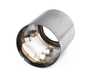 ES#4382372 - 18309455546 - Tailpipes Black Chrome - priced Each  - Mounts to the factory exhaust D=90mm - Genuine MINI - MINI
