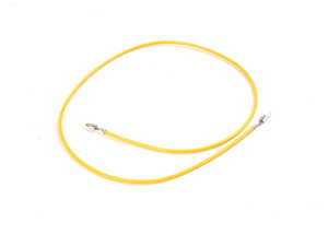 ES#269171 - 000979225EA - Replacement Wire - Priced Each - Single wire with two gold plated connectors. 2.8mm lug for 2.5mm wires - Genuine Volkswagen Audi - Volkswagen