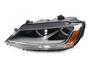 ES#3151452 - 5C7941005J - Headlight Assembly - Left - Genuine replacement headlight housing with bulbs - Genuine Volkswagen Audi - Volkswagen
